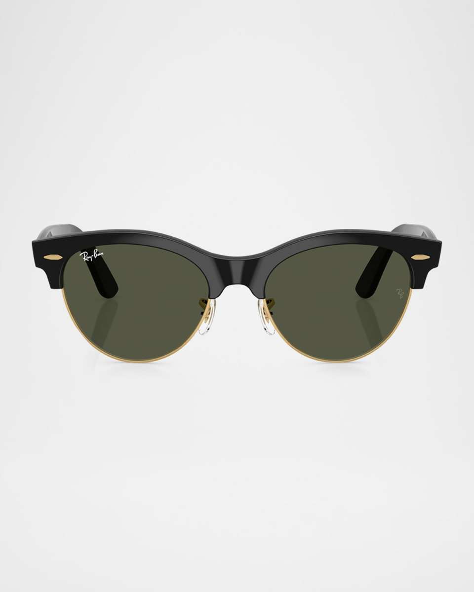 Clubmaster Way Plastic Square Sunglasses